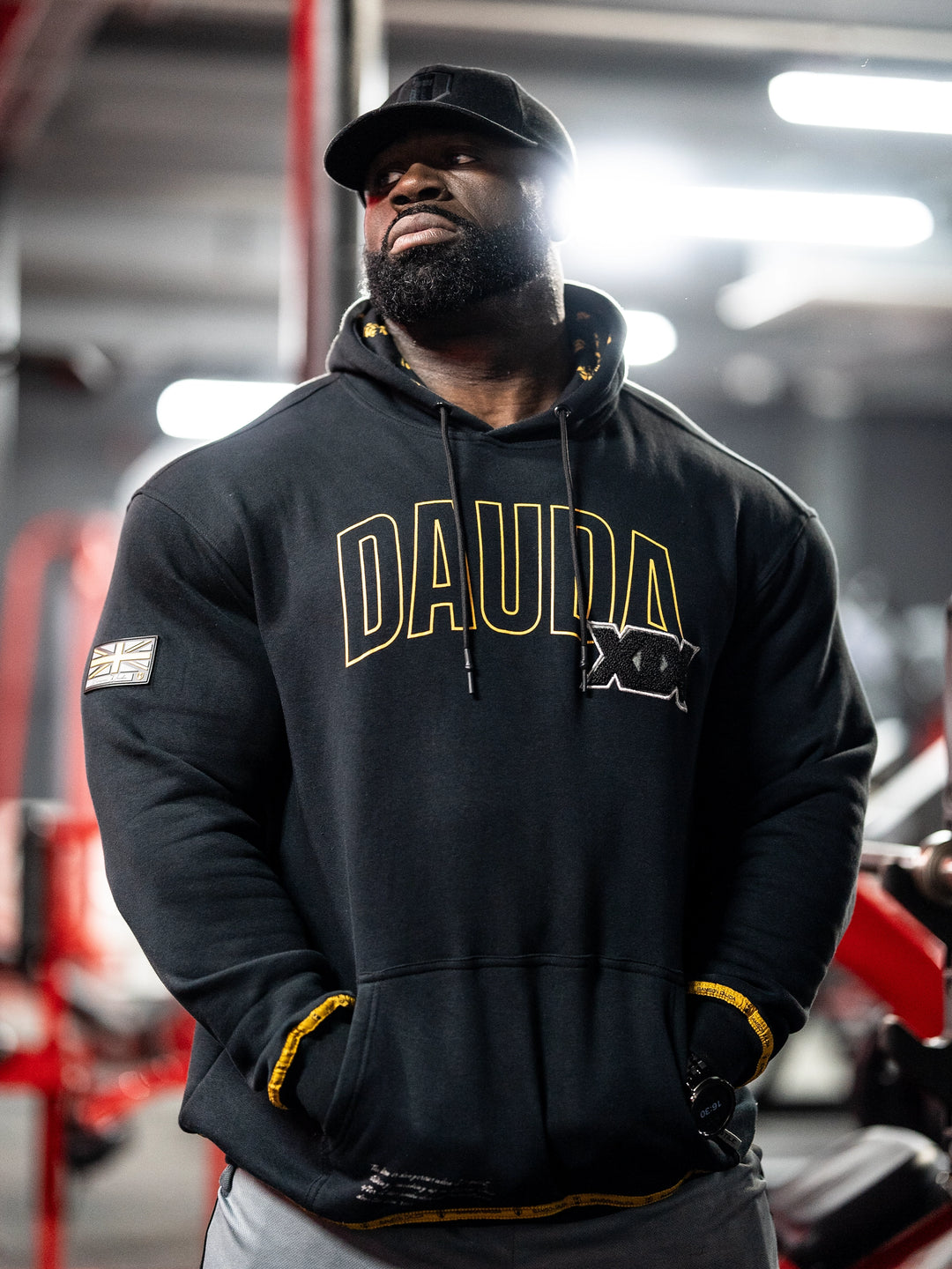 Samson Dauda Olympia Champion Hoodie#color_black-yellow