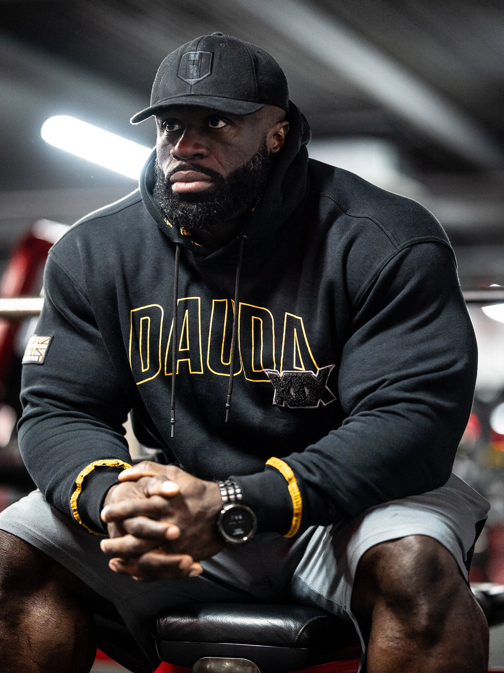 Samson Dauda Olympia Champion Hoodie#color_black-yellow